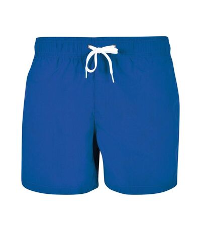 Build Your Brand Mens Swim Shorts (Cobalt Blue) - UTRW8372