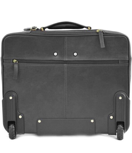 Katana - Pilot case affaires en cuir 17 - noir - 6849