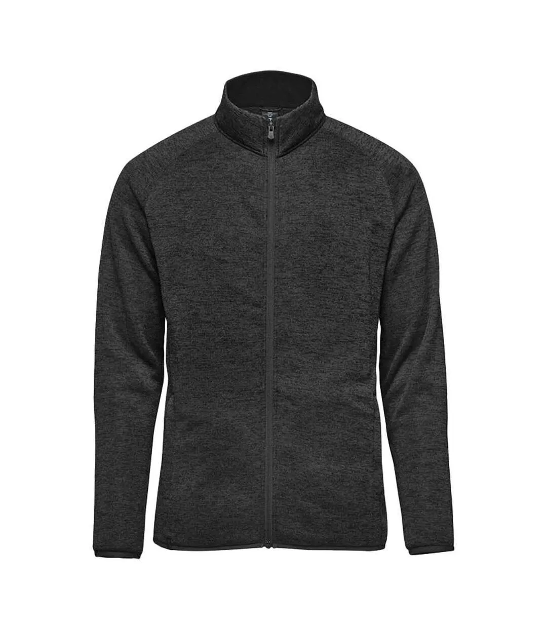 Mens Full Zip Fleece Jacket Black Heather Stormtech-1