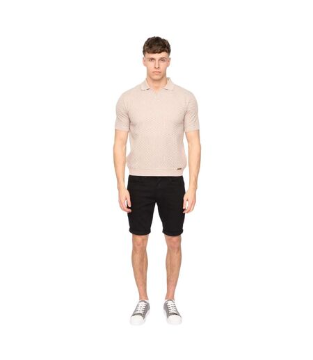 Mens Morwin Polo Shirt Light Stone Duck And Cover