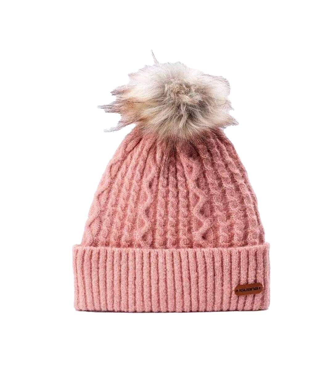 Bonnet Ninoa Femme Rose Iguana-1