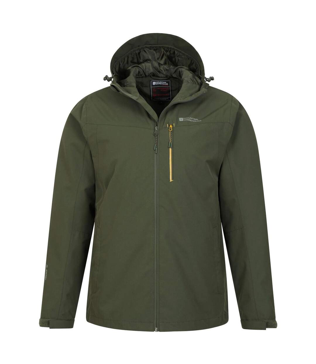 Veste imperméable brisk extreme homme vert Mountain Warehouse-4