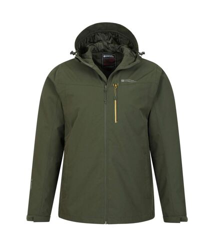 Mens brisk extreme waterproof jacket green Mountain Warehouse