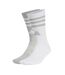 2x paires de chaussettes blanches/grises mixte adidas iy7819-1