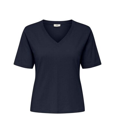 T-shirt marine femme jdy rex 15352294 - l