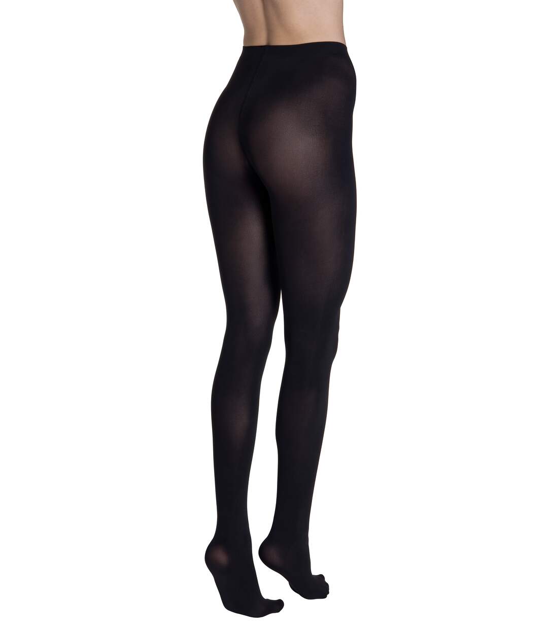 Collants opaques 3D 100 DEN Classic Basic noir Lisca-3