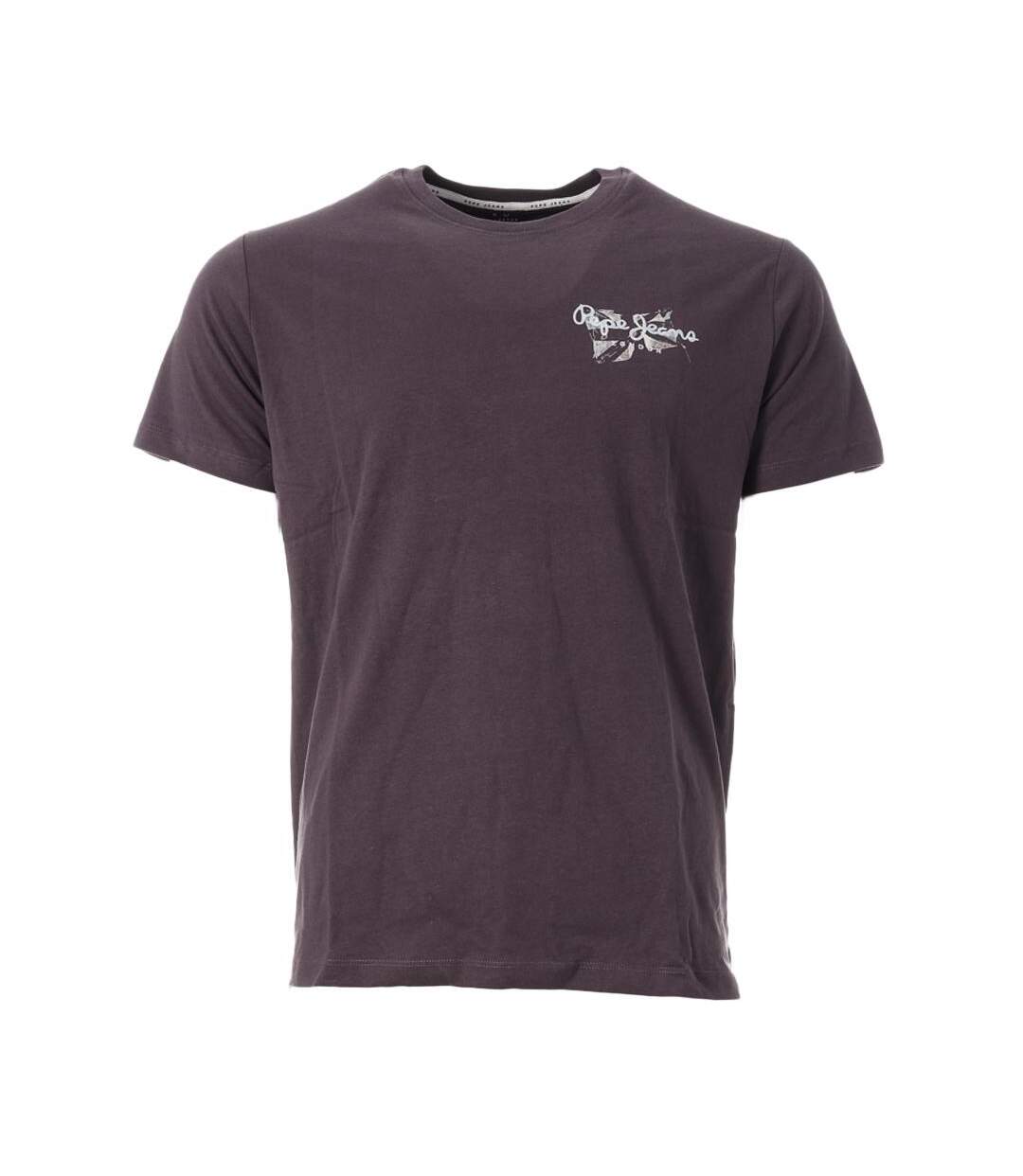 T-Shirt noir homme pepe jeans tonal - l-1