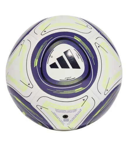 Mini Ballon De Foot Style Lionel Messi Taille 1 Bleu Blanc Vert Adidas
