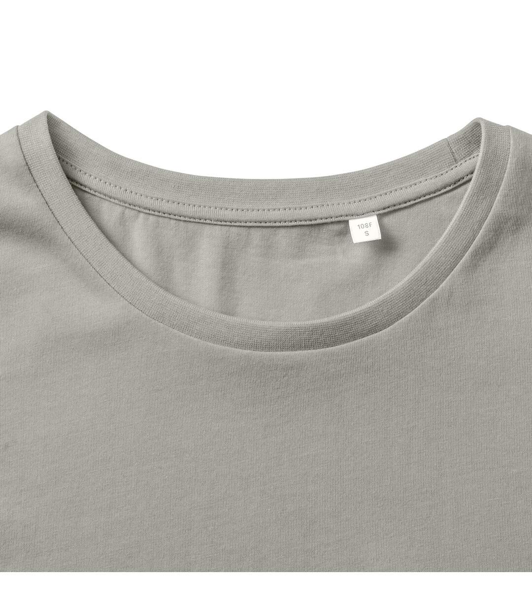 T-shirt femme gris clair Russell