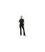 Womens/ladies Tempo Plain Running Jacket Black MyProtein-1