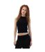 Haut Motif/style Crochet Fassie Femme Noir Boss-1
