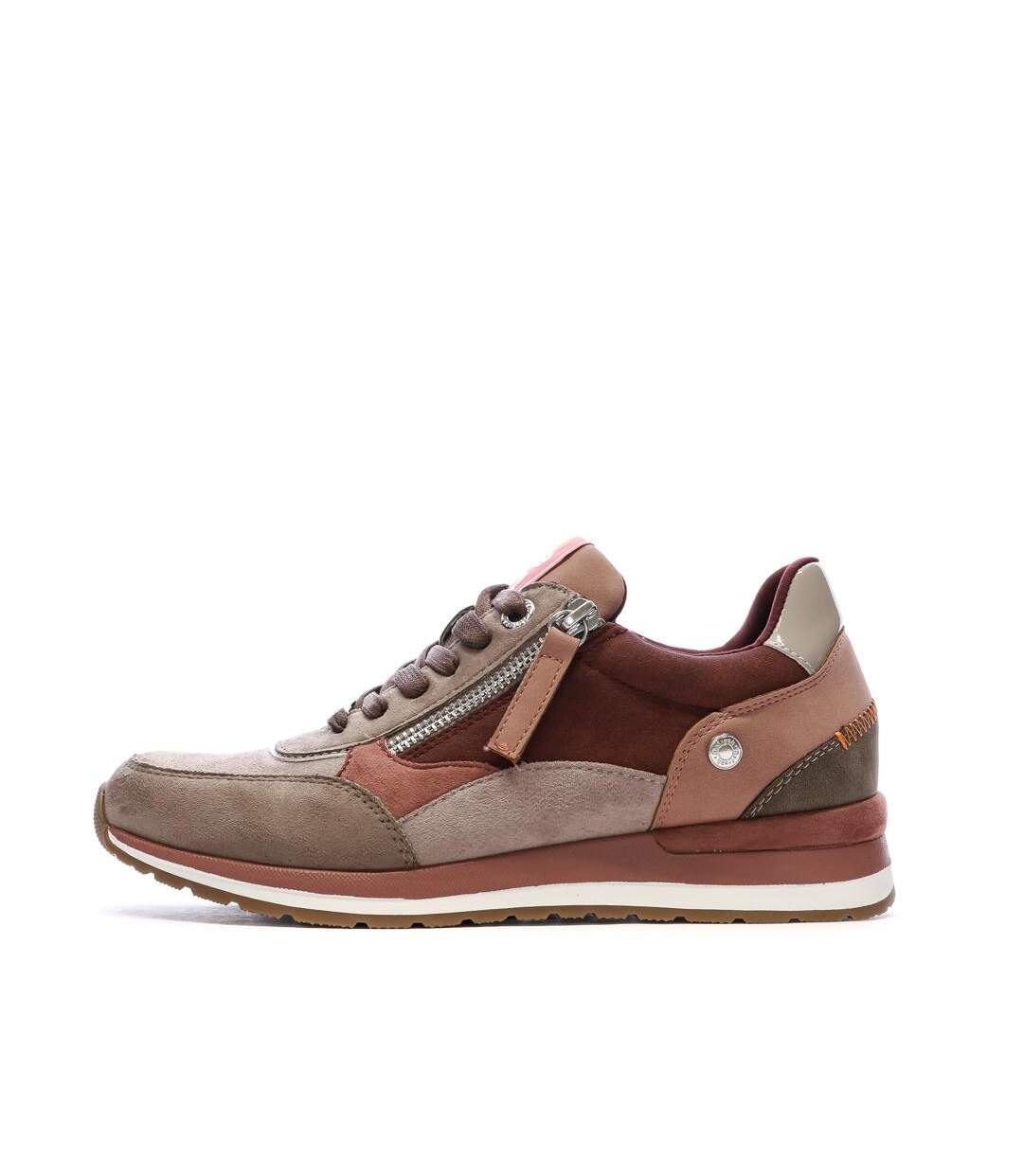 Baskets rose  femme refresh 171401-1