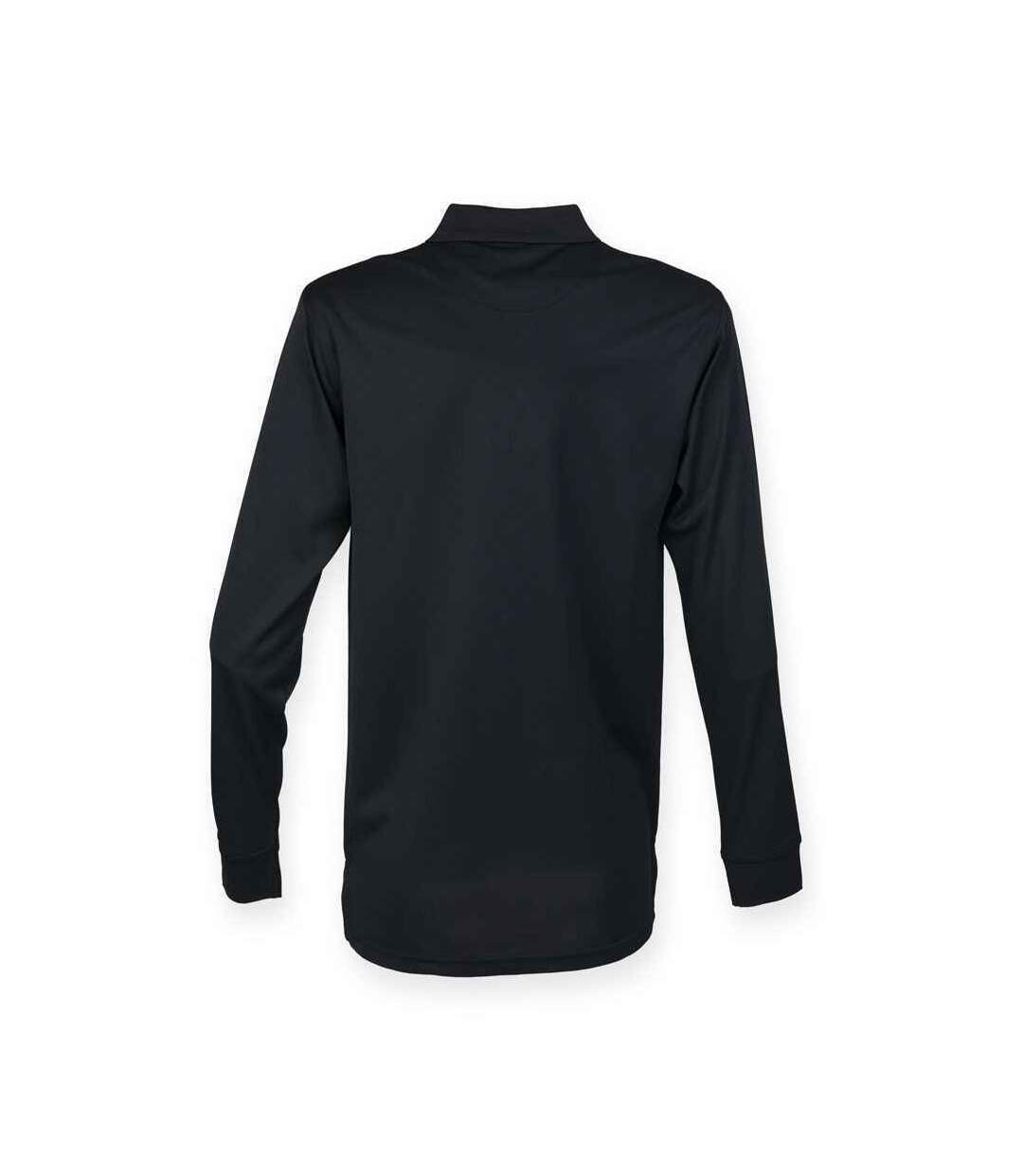 Polo Adulte Noir Henbury-2