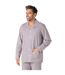 Pyjama long homme ouvert Popeline Eminence-1