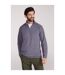 Mens ashbourne ii half zip fleece top charcoal Mountain Warehouse-1