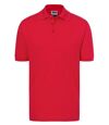 Polo manches courtes - Homme - JN070C - rouge