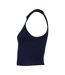 Débardeur Femme Bleu Marine Uni Bella + Canvas-3