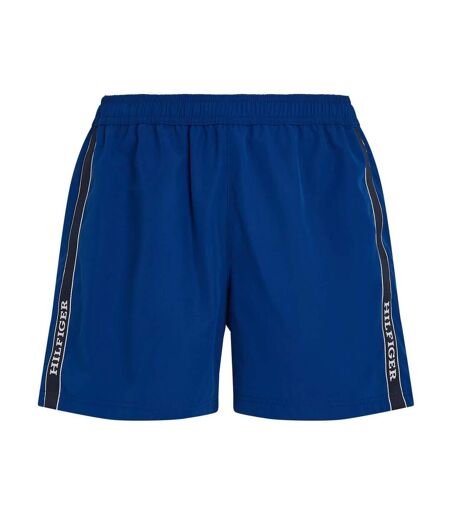 Mens Drawstring Swim Shorts Blue Tommy Hilfiger