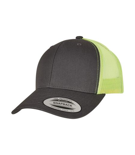 Casquette Trucker Charbon Vert Néon Classic