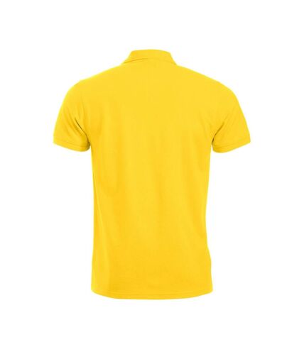 Clique Mens Manhattan Polo Shirt (Lemon)