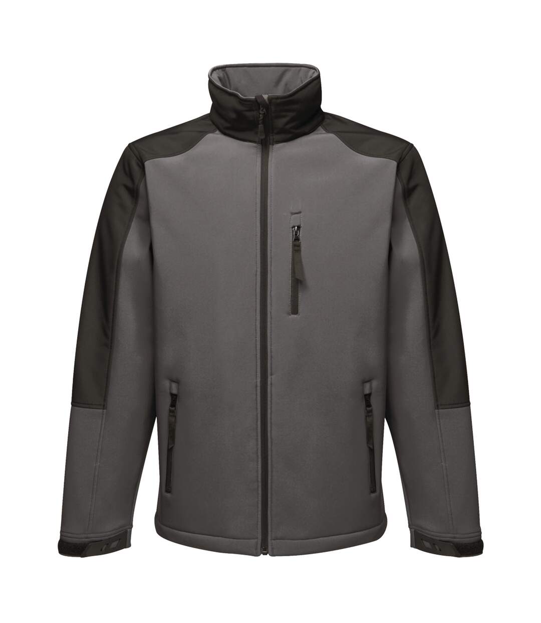 Regatta Mens Hydroforce 3-layer Membrane Waterproof Breathable Softshell Jackets (Seal Grey/Black)