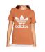 T-shirt Terracotta Femme Adidas Trefoil Tee - 34