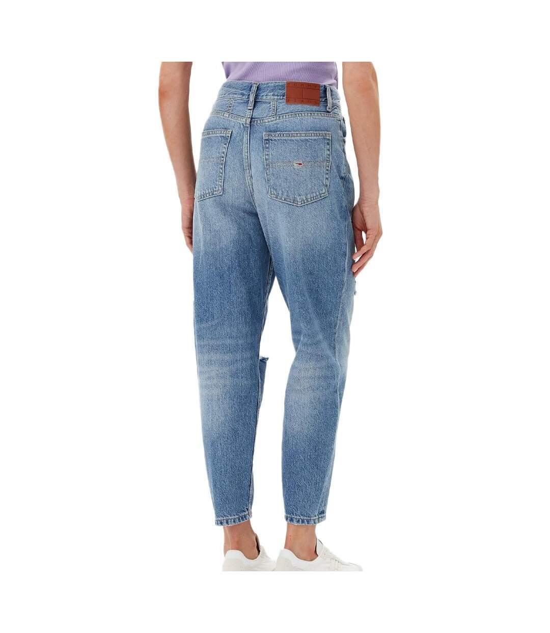 Jean bleu mom femme tommy hilfiger - w29-l30-2