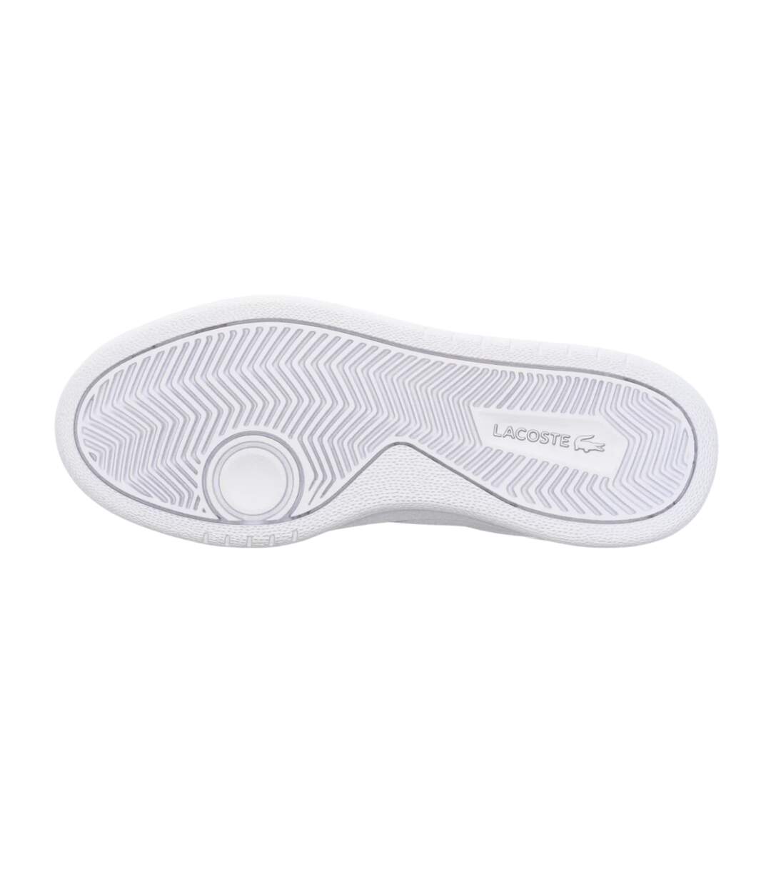 Baskets Court Pro Femme Blanc Jaune Or Lacoste-4