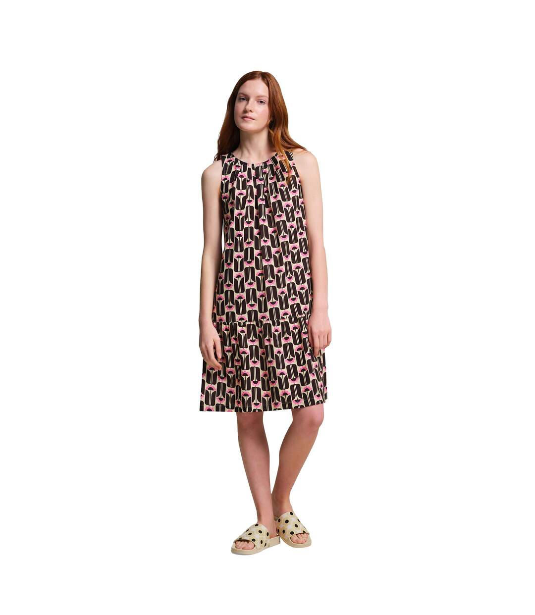 Robe orla kiely summer femme noir Regatta