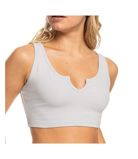 Crop top Gris Femme Roxy Kelia - L