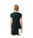 Womens/ladies Embroidered Logo Short-sleeved Polo Shirt Green White Lacoste-3