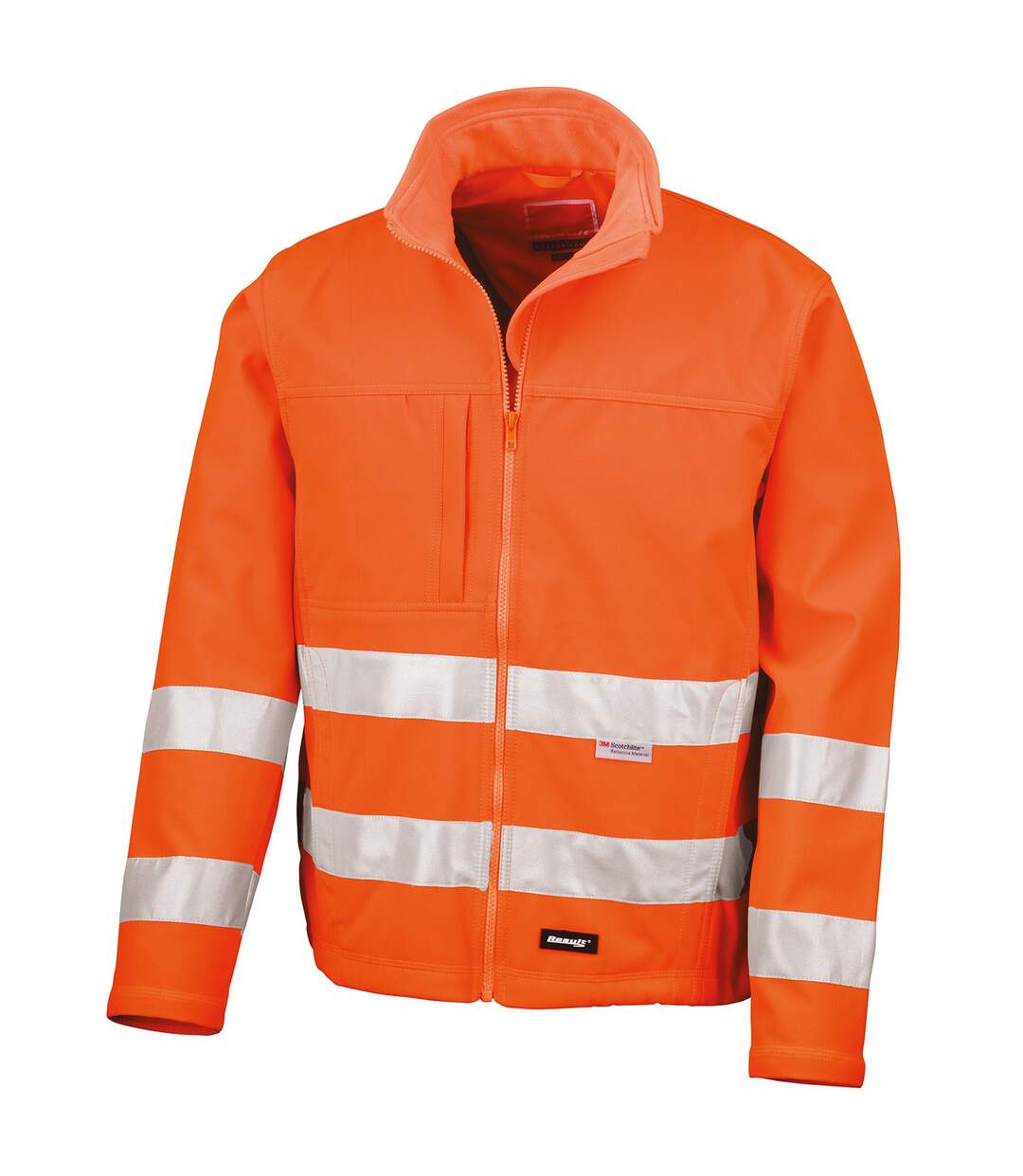 Veste softshell adulte orange fluo SAFE-GUARD by Result-1