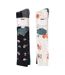 Pack Of 4  Womens/ladies Floral Stripes Socks  Multicoloured Ex Store-2