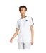 T-shirt Motif/style 3 Rayures Essentials Femme Blanc Noir Adidas-4