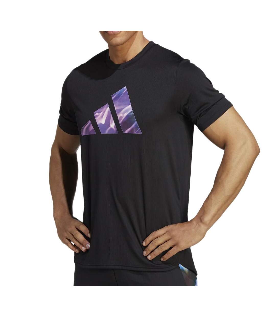 T-shirt Noir Homme Adidas D4m Hiit Gf - S