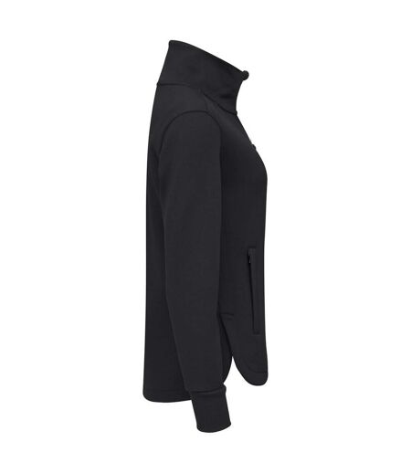 Womens/ladies Pemberton Cardigan Black Cutter & Buck