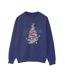Disney Sweat Womens/Ladies The Nightmare Before Christmas Scary & Bright Sweatshirt (Bleu marine) - UTBI32002-1