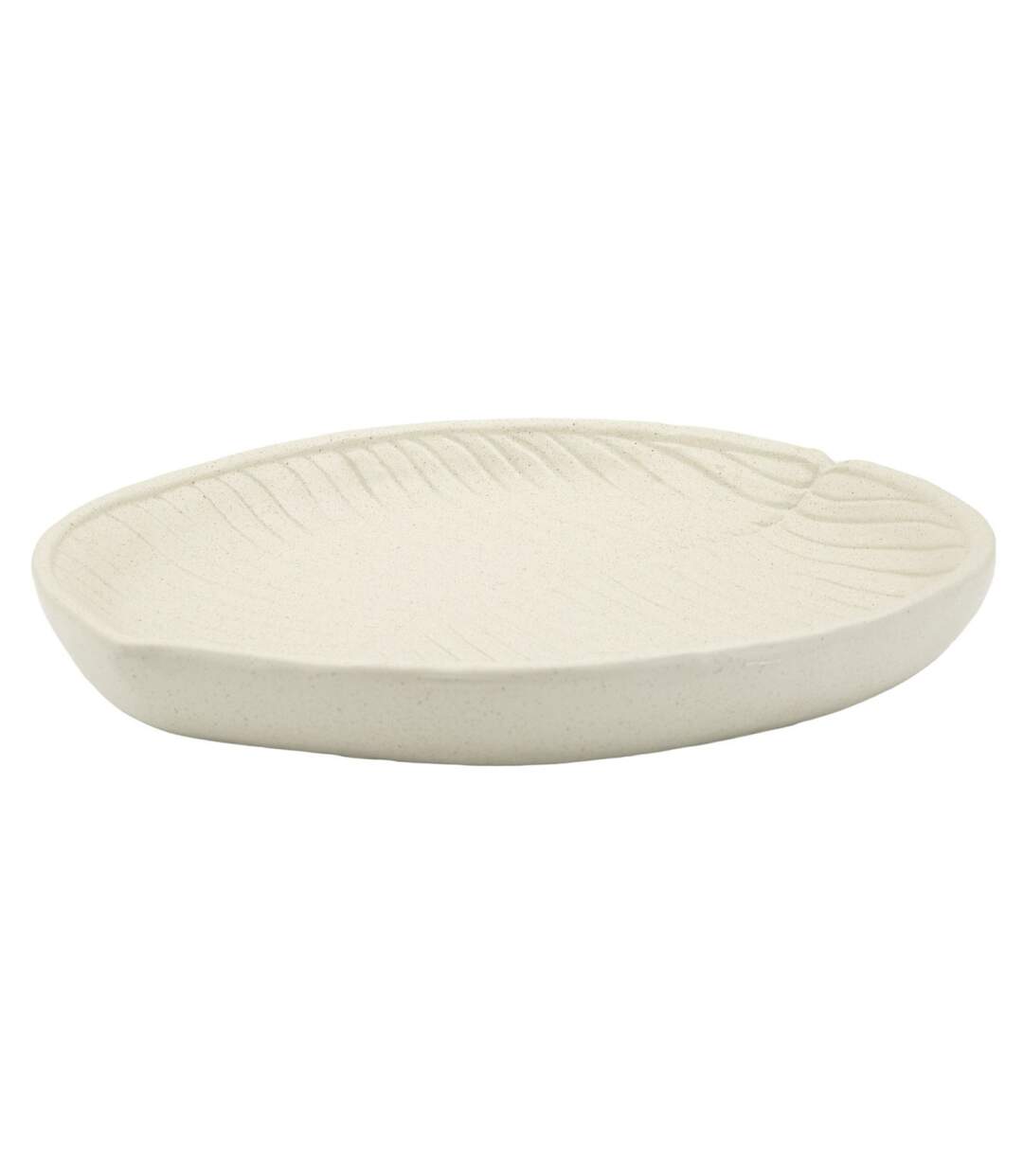 Vide-Poche en Résine Stons 33cm Crème-1