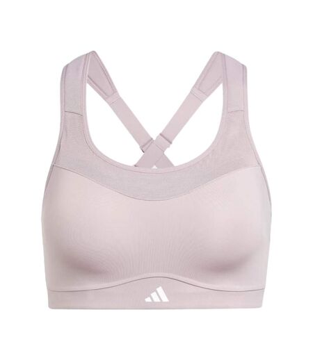 Brassière de training mauve femme adidas tlrd impact
