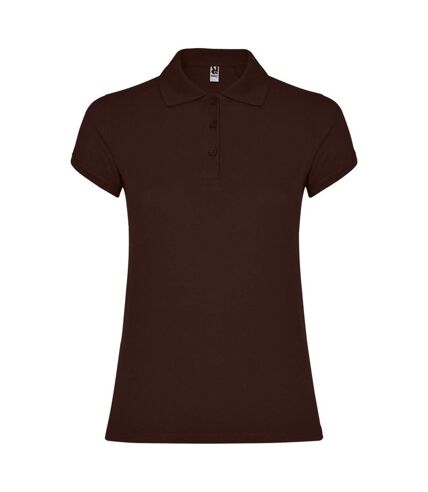 Polo star femme chocolat Roly Roly