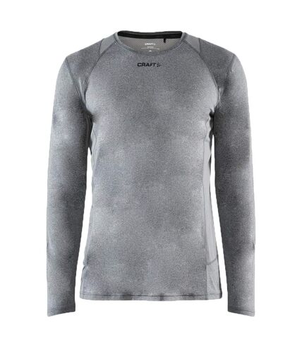 Craft Mens ADV Essence Long-Sleeved T-Shirt (Dark Grey Melange)