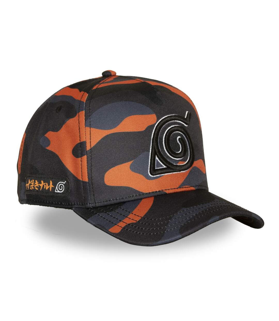 Casquette trucker premium avec patch Naruto Shippuden Camo Capslab-4