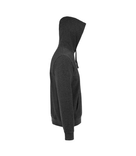 Sweat À Capuche Spencer Homme Charbon Chiné SOLS