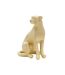 Statuette Déco en Résine Léopard 29cm Or-3
