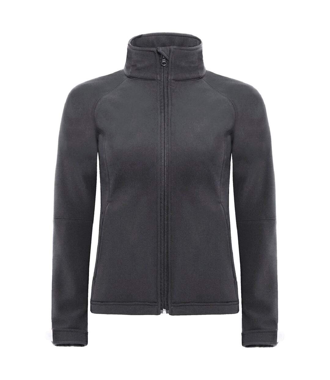 Veste softshell à capuche - Femme - JW937 - gris foncé