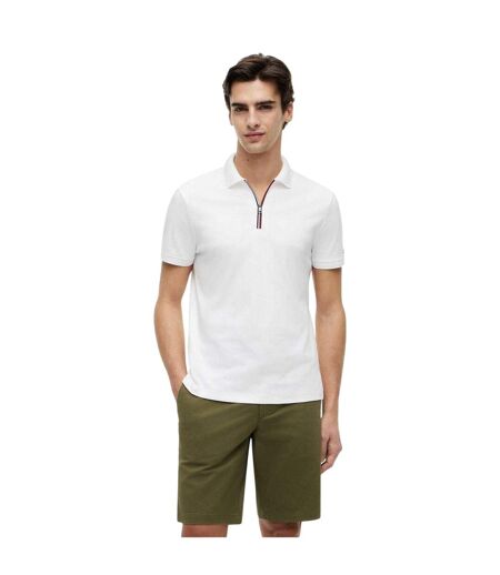 Polo Homme Blanc Tommy Hilfiger