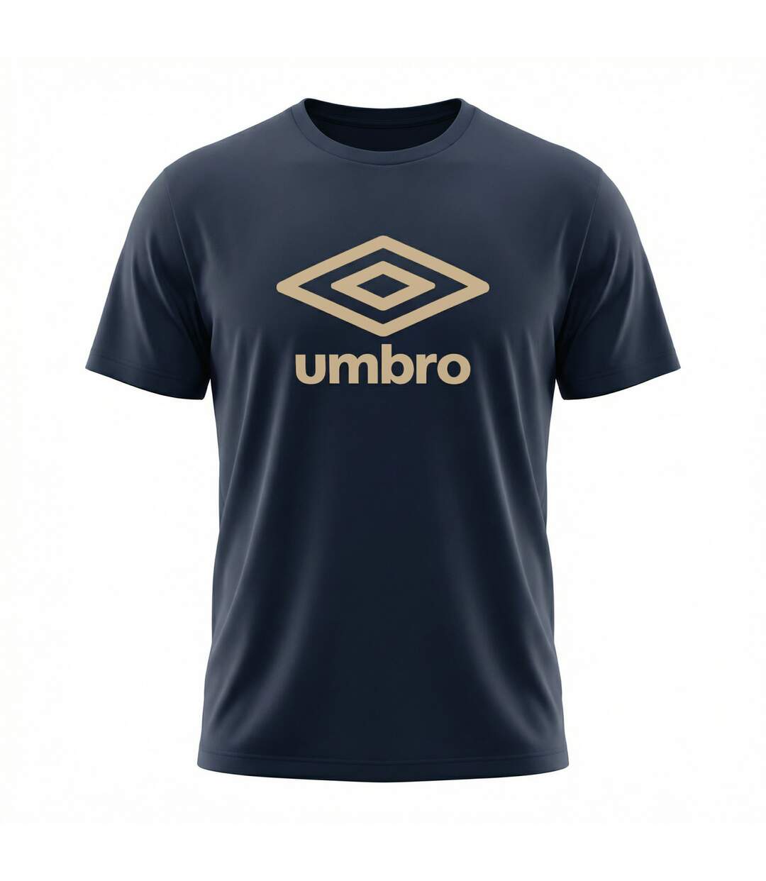 Tee shirt homme col rond en coton 160GSM et logo imprimé 729280 Umbro-1