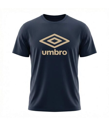 Tee shirt homme col rond en coton 160GSM et logo imprimé 729280 Umbro