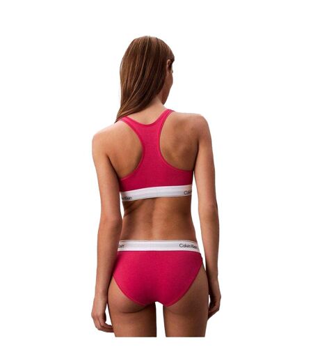 Brassière Motif/style Logo Femme Rose Vif Calvin Klein