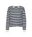 Pull Beige/Marine Femme Vero Moda Fantastic - L